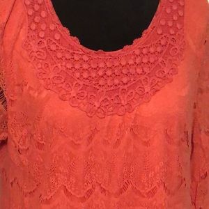 Style and Co XL Coral Tunic